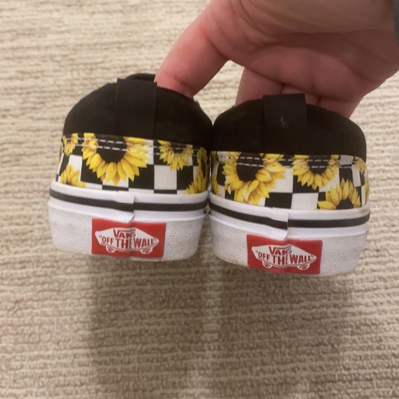 Vans Asher/Sunflower Slip-ons - Picture 5 of 7